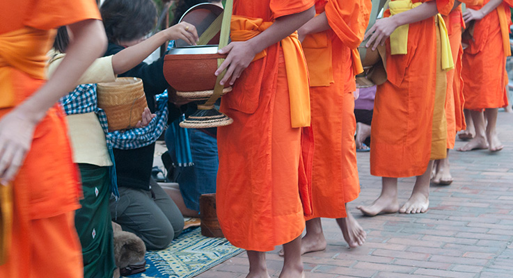 Alming Monks