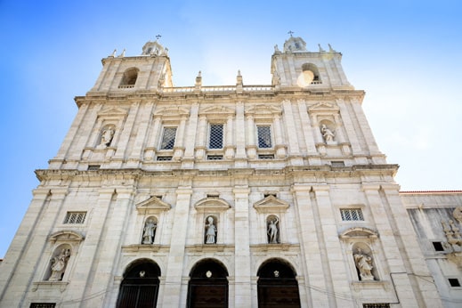Kostel Sao Vicente v Lisabonu