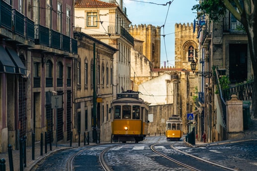 Historická Tramvaj 28 Lisabon