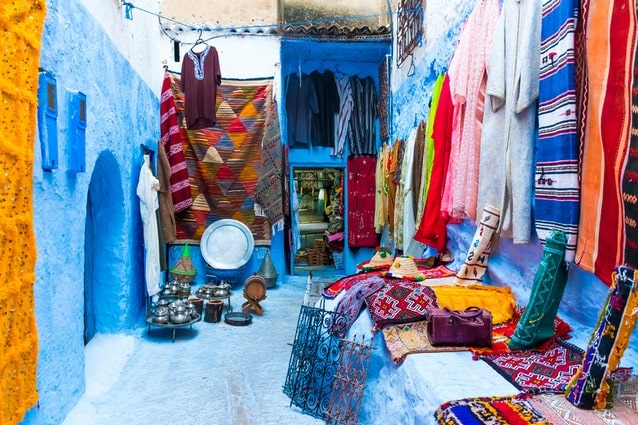 Marocké modré město