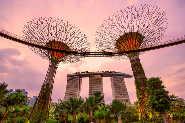 Singapur super stromy