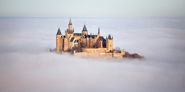 Německo hrad Hohenzollern