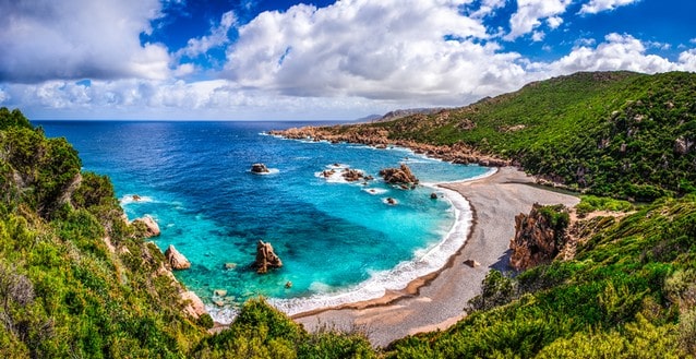 Sardinie, Costa paradiso