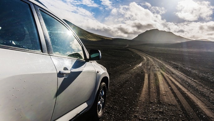 Cestování autem po Islandu
