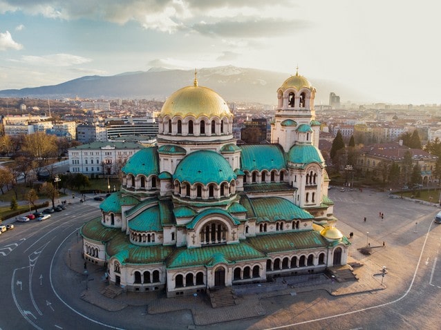 Ortodoxní katedrála Alexandra Něvského v Sofii, Bulharsko