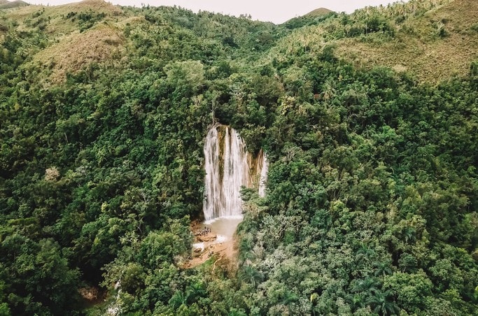 Vodopád Limón v Dominikánské republice