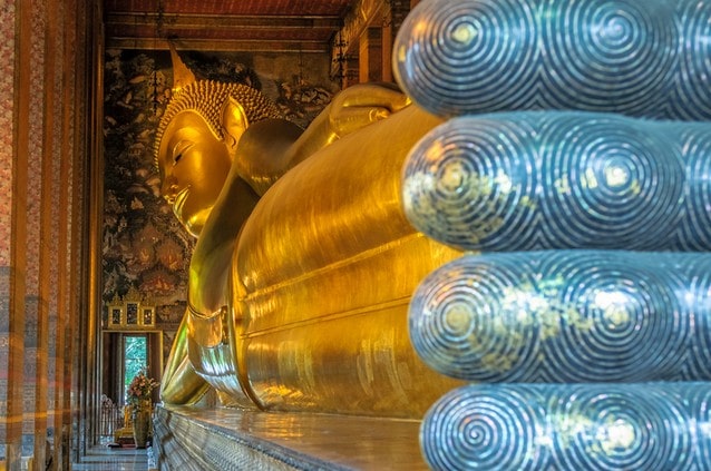 Ležící Buddha, Bankgkok, Thajsko