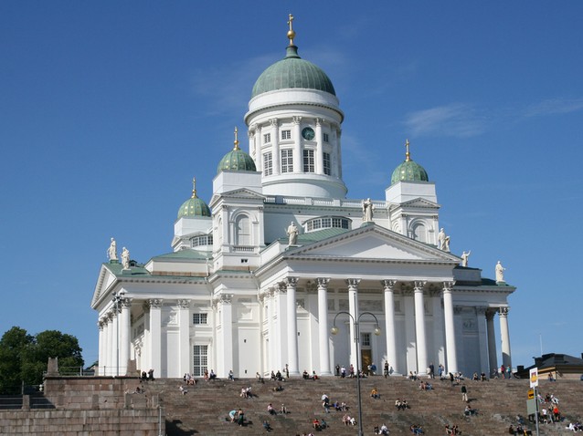 Helsinky senát katedrála Finsko