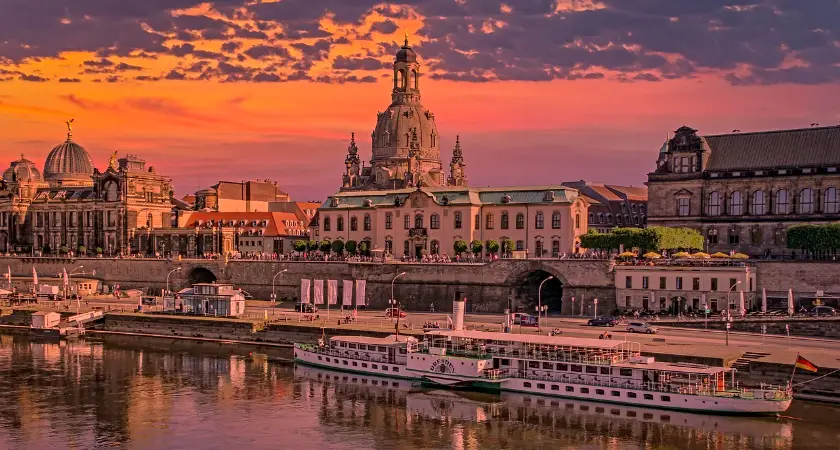 město drážďany dresden city