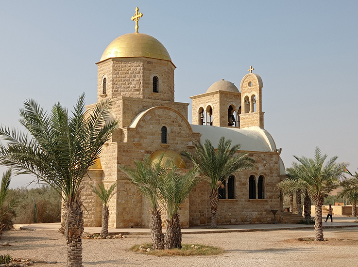 Pravoslavný kostel v Betánii