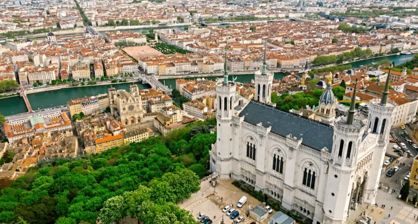 katedrála v Lyonu cathedral in Lyon