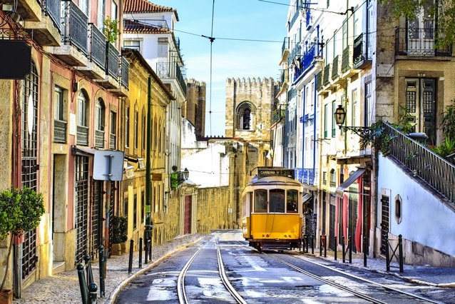 Tramvaj Lisabon