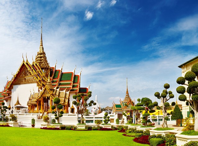 Velký budhistický chrám v Bangkoku