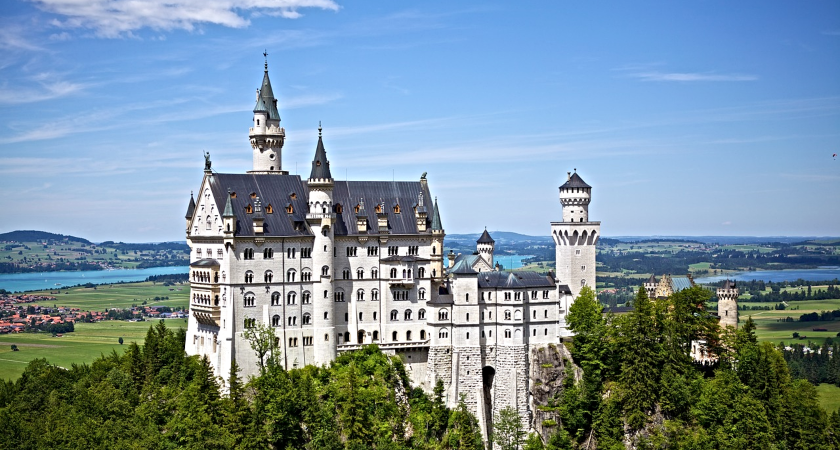 hrad v německu castle in germany