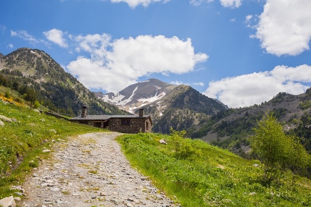 Andorra, horská chata Sorteny