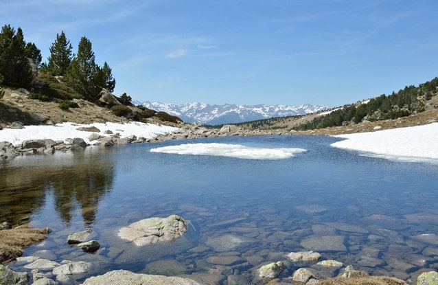 Jezero Madriu Perafita Claror v Andoře