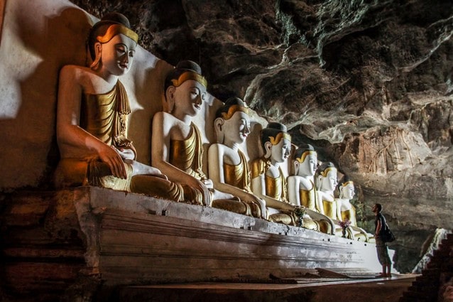 Jeskyně s Buddhy Yathaypyan