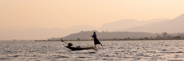 Rybáři na jezeže Inle, Barma