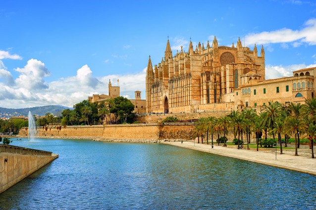 Gotická katedrála Palma de Mallorca