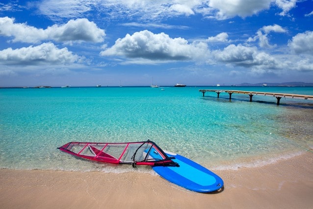 Formentera, Ibiza, surfing