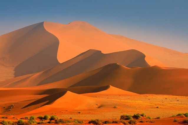 Afrika, Namíbie, poušť Sossusvlei