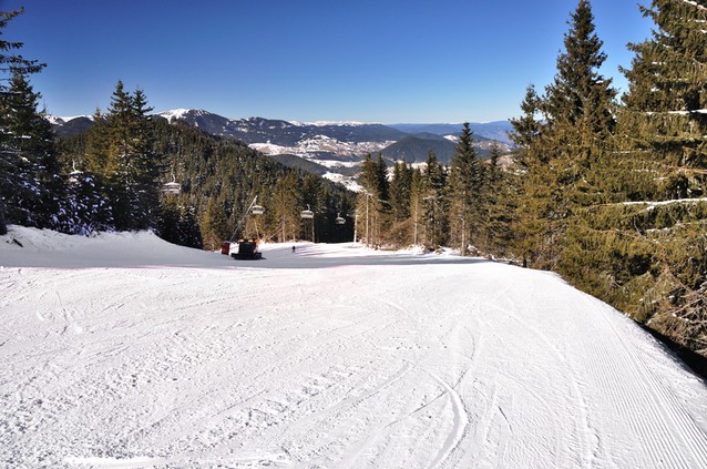 Bulharsko, ski resort Pamporovo, lyžování