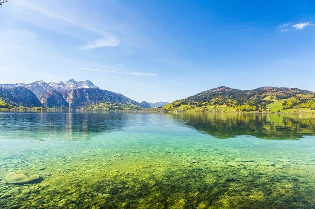 Rakousko jezero Attersee