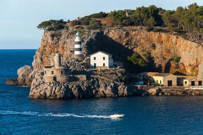 Mallorca přístav port de soller