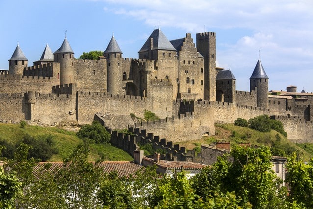 Středověké město Carcassonne