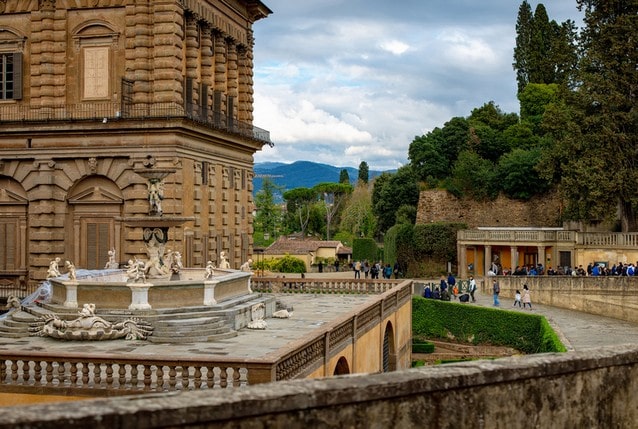 Palác Pitti, zahrady Boboli