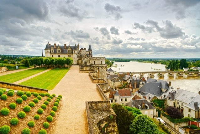 údolí Loiry, hrad Amboise, Francie