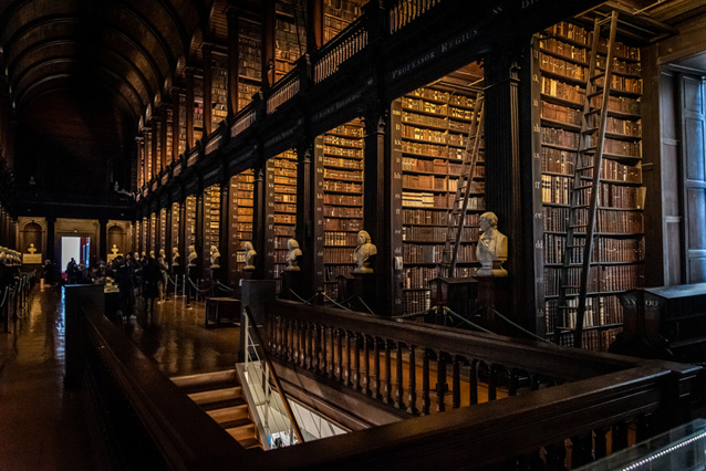 Dublin, Trinity College - Stará knihovna Old Library
