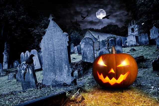 Dýně na irském hřbitově, Halloween