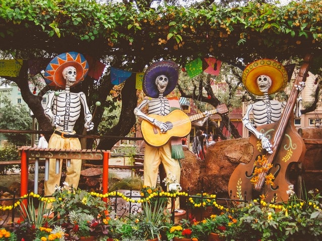 Mexické tradice na Dia de los Muertos