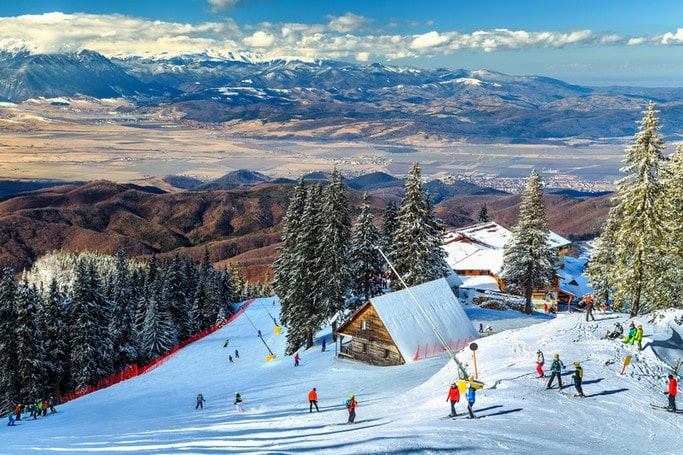 Poiana Brasov lyžování v Rumunsku