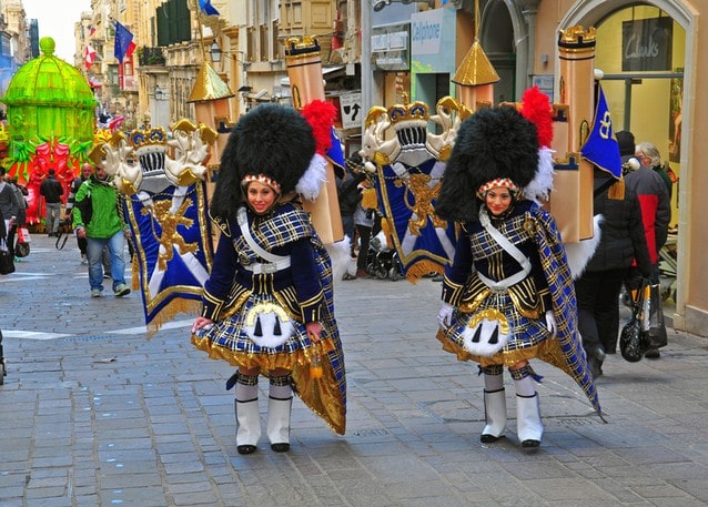Malta - karneval v březnu