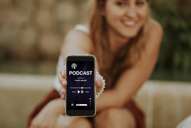 Mobilní aplikace na podcasty