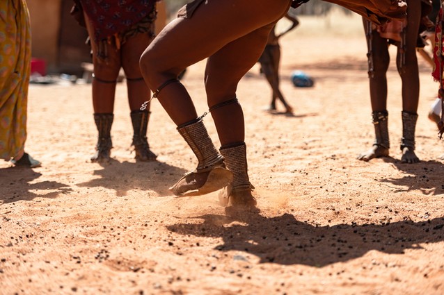 Dívka z kmene Himba - Namíbie
