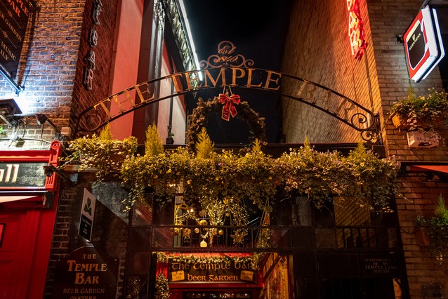 Temple bar pub v Dubline