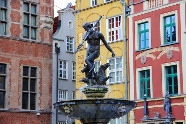 Polské město Gdaňsk