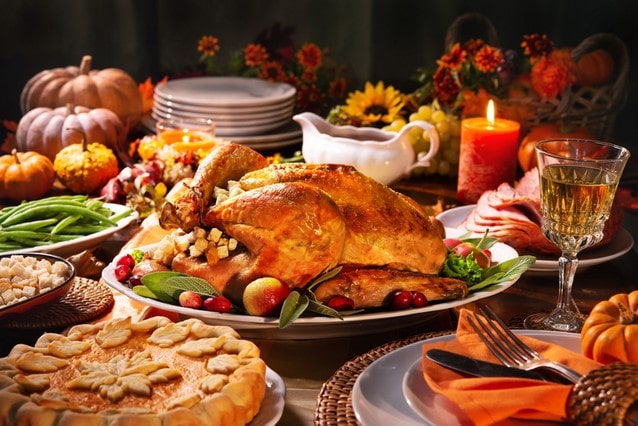 Den díkůvzdání - tradiční večeře
