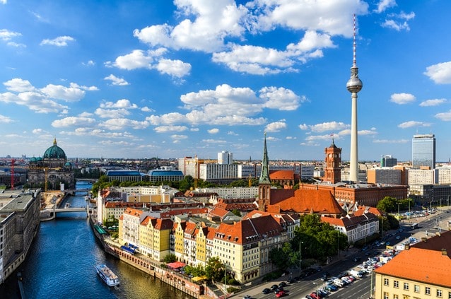 Panorama Berlína