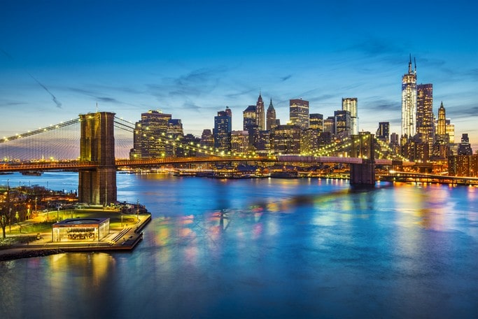 New York Manhattan East river