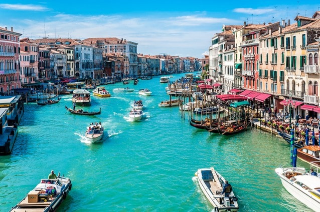 Cestování do Itálie - Canal Grande