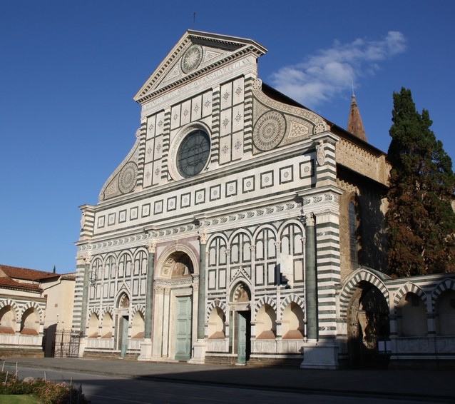 Bazilika Santa Maria Novella Florencie Toskánsko Itálie