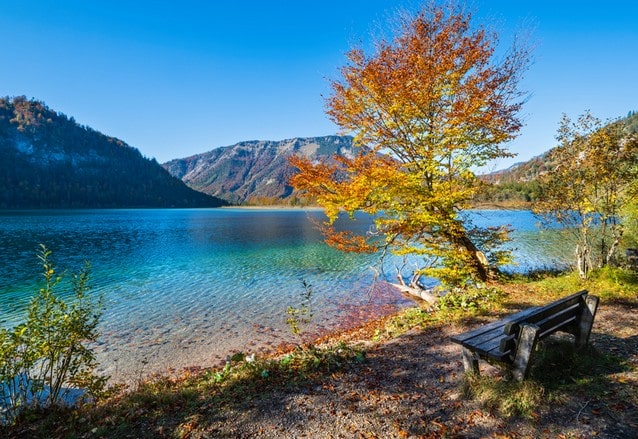 Jezero Offensee Rakousko