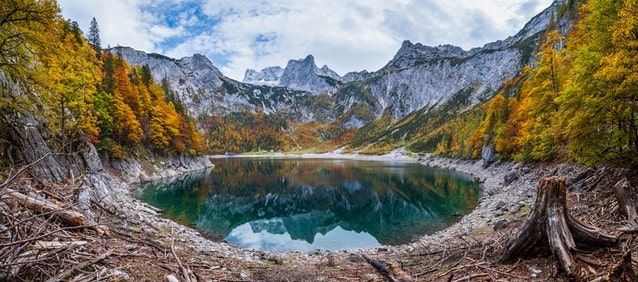 Hintere Gosausee jezero v Rakousku