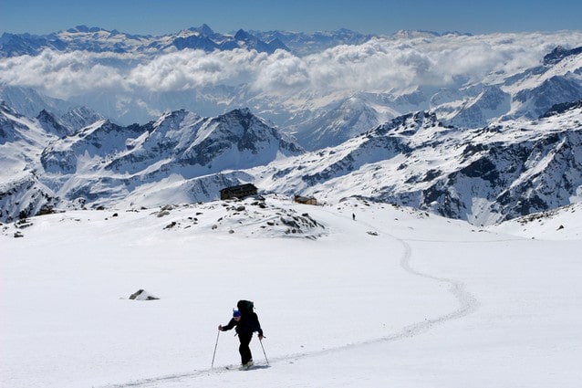 Skialpová túra v Alpách