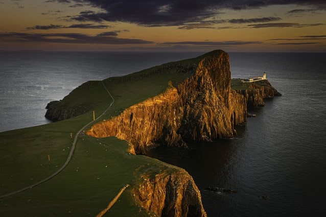 Pohled na pobřeží Isle of Skye