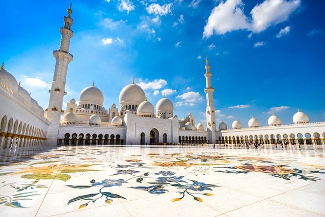 mešita Šejk Zayed Abu Dhabi